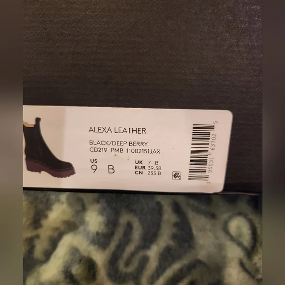 COACH Women's Alexa Leather Heeled Platform Chelsea Boots US 9 UK 7- New - Picture 7 of 8